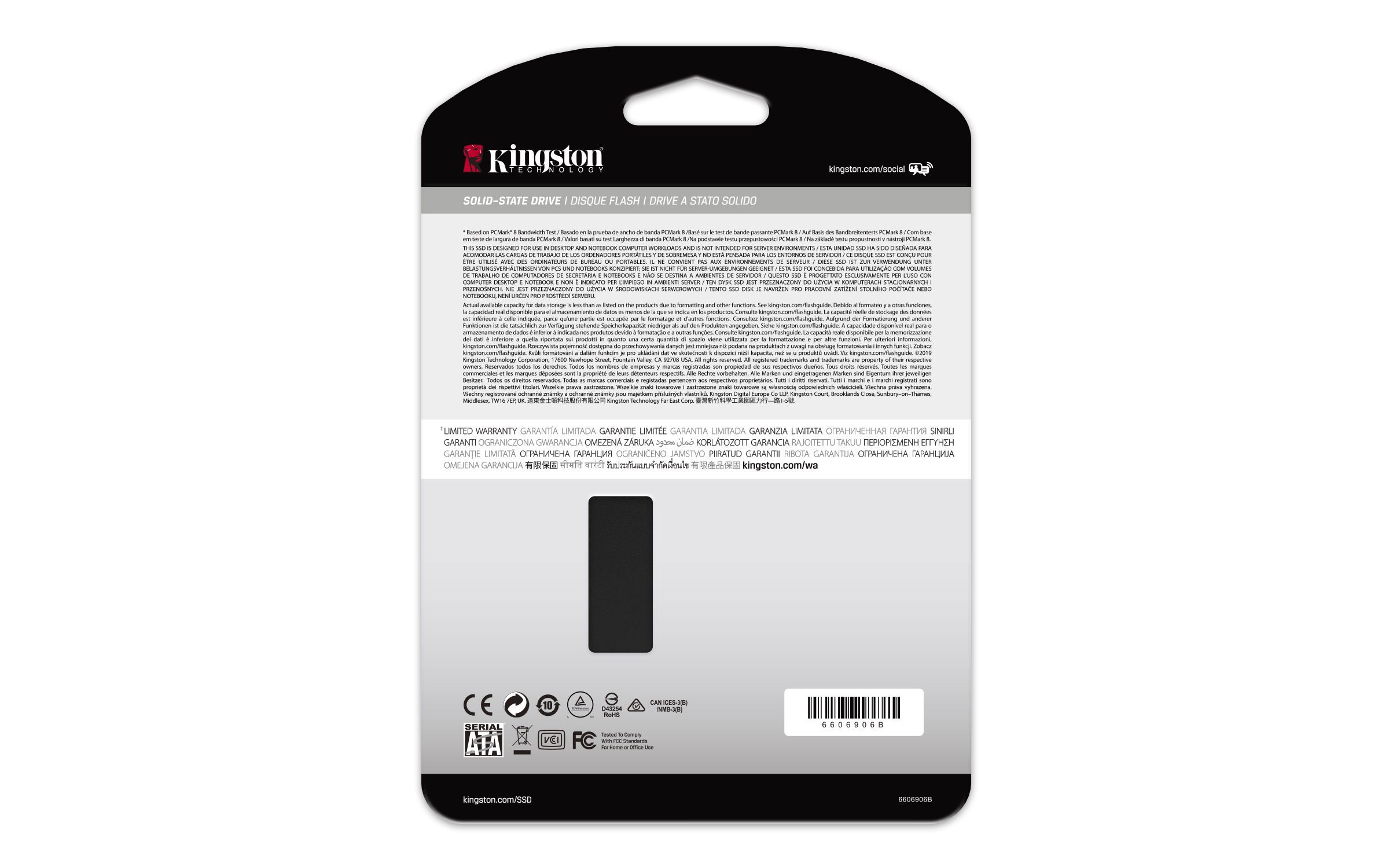 Твердотельный накопитель Kingston KC600 SKC600/512G