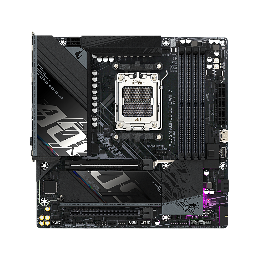 Материнская плата GIGABYTE X870M A ELITE WF7